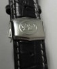 Philip Watch deployante acciaio inox e cinturino in pelle mm 20 New Old Stock